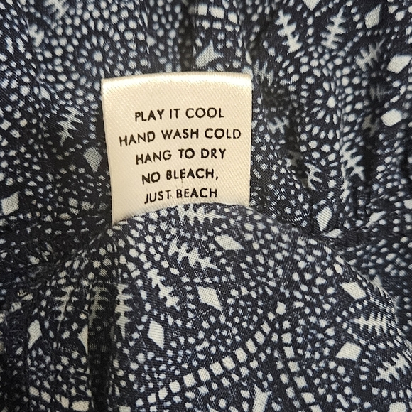 Walker & wade lbiza Mini dress Elegant Blue Patterned Long Sleeve - Picture 10 of 11